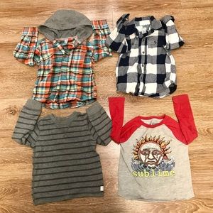 Bundle 3T Boys long sleeves